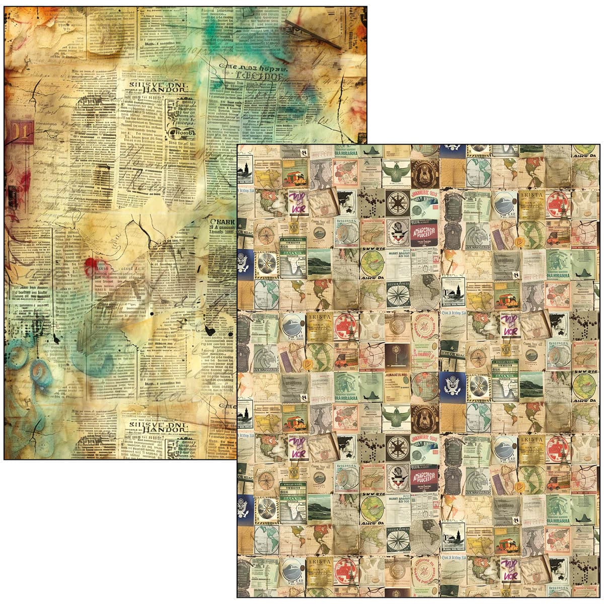 Mixed media book - Journey ahead - 10 - Ciao Bella - Tidformera