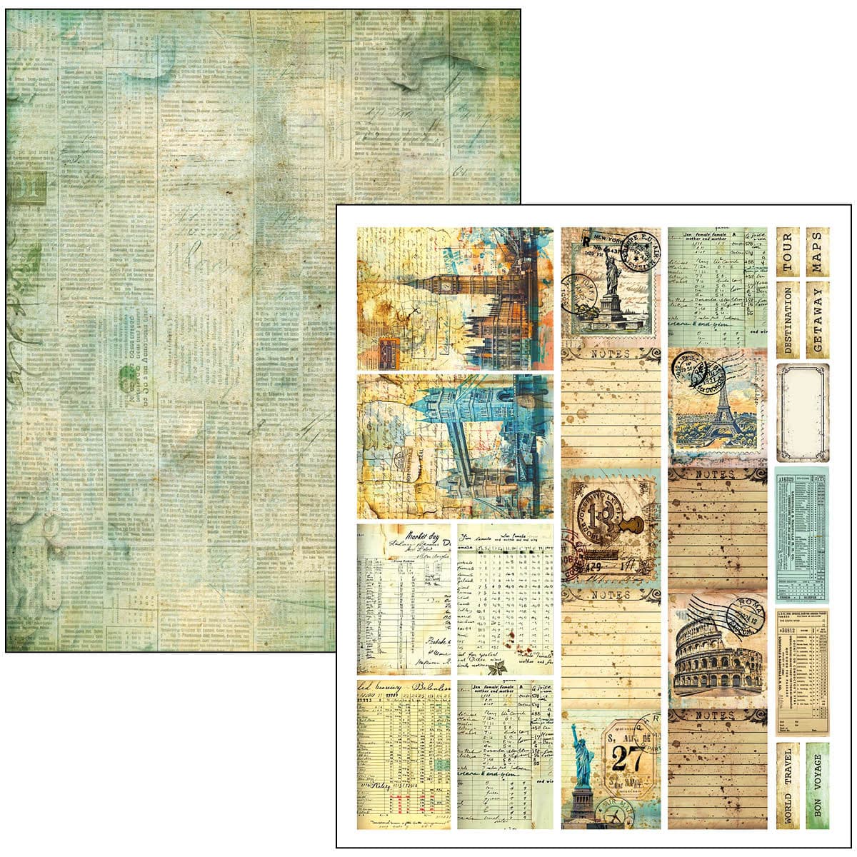 Mixed media book - Journey ahead - 26 - Ciao Bella - Tidformera
