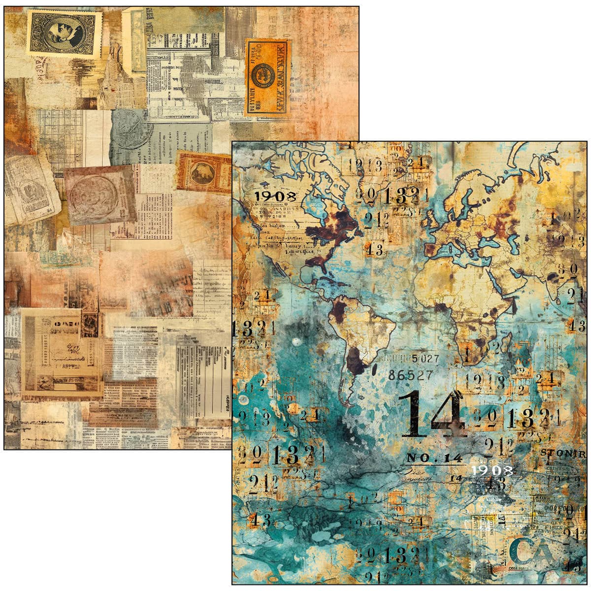 Mixed media book - Journey ahead - 17 - Ciao Bella - Tidformera