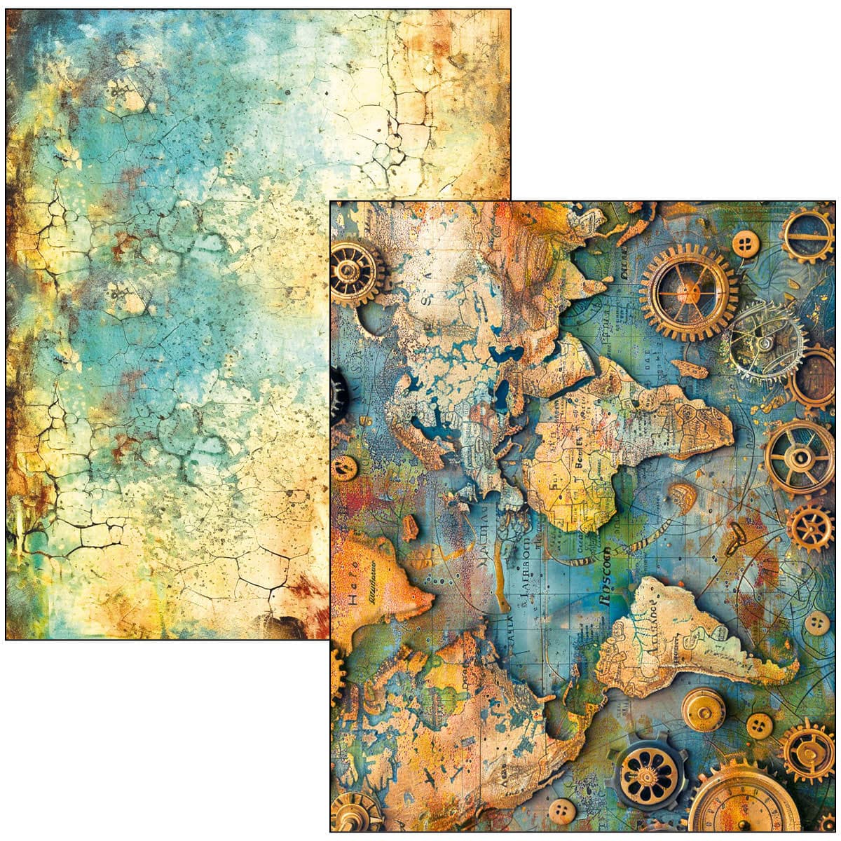 Mixed media book - Past time - 9 - Ciao Bella - Tidformera