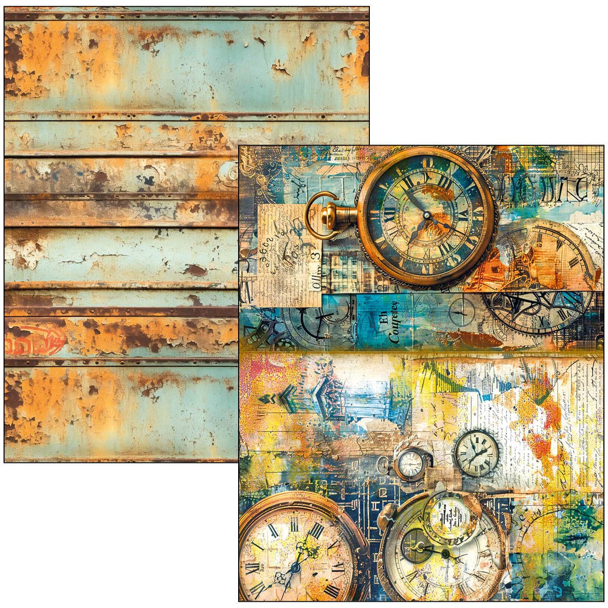 Mixed media book - Past time - 8 - Ciao Bella - Tidformera