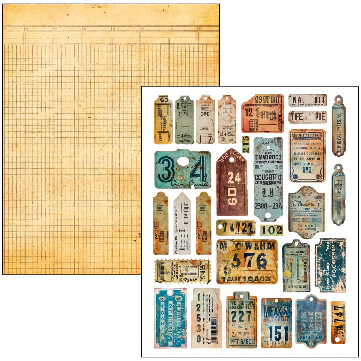 Mixed media book - Past time - 20 - Ciao Bella - Tidformera