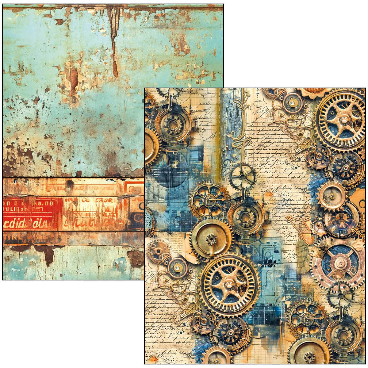 Mixed media book - Past time - 4 - Ciao Bella - Tidformera