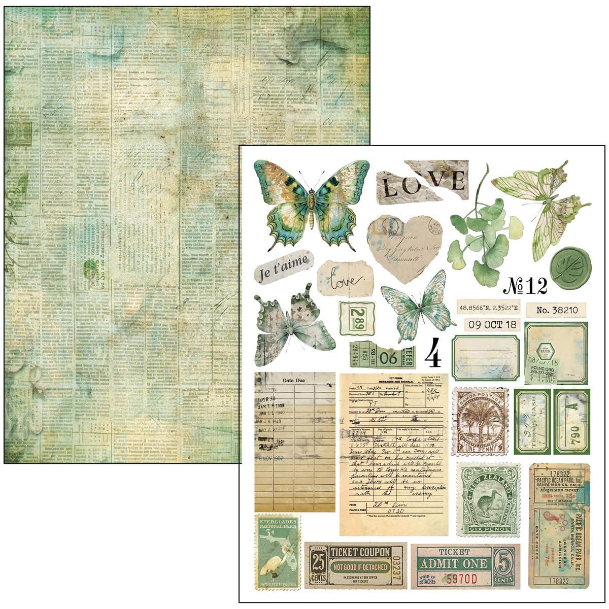 Mixed media book - Time capsule - 19 - Ciao Bella - Tidformera