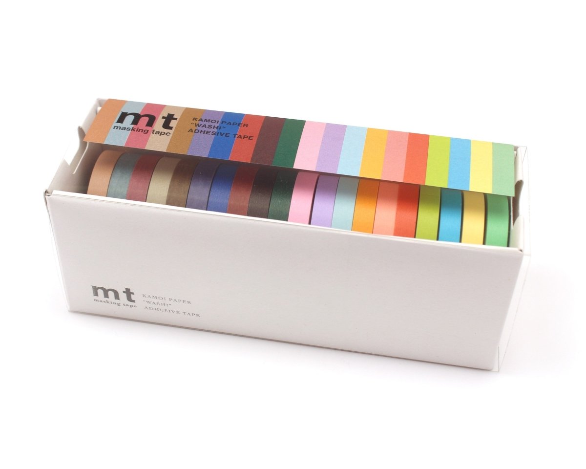 mt Washi Tape 20 - pack Light colors 2 Dusty colors - 1 - MT masking tape - Tidformera