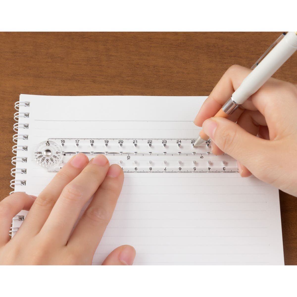 Multi Ruler 30 cm Linjal - 2 - Midori - Tidformera