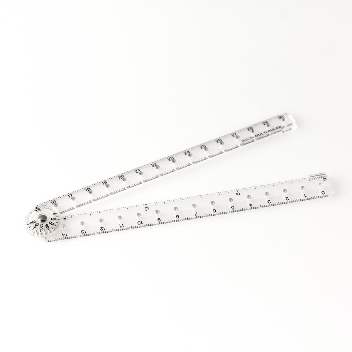 Multi Ruler 30 cm Linjal - 1 - Midori - Tidformera