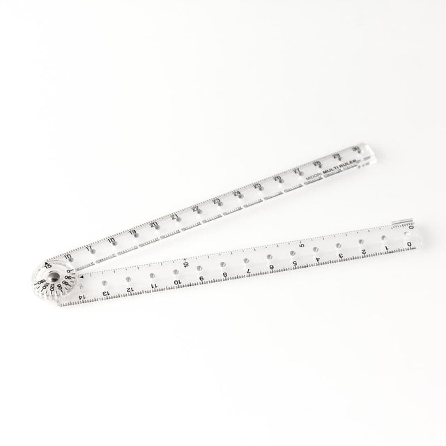Multi Ruler 30 cm Linjal - 1 - Midori - Tidformera