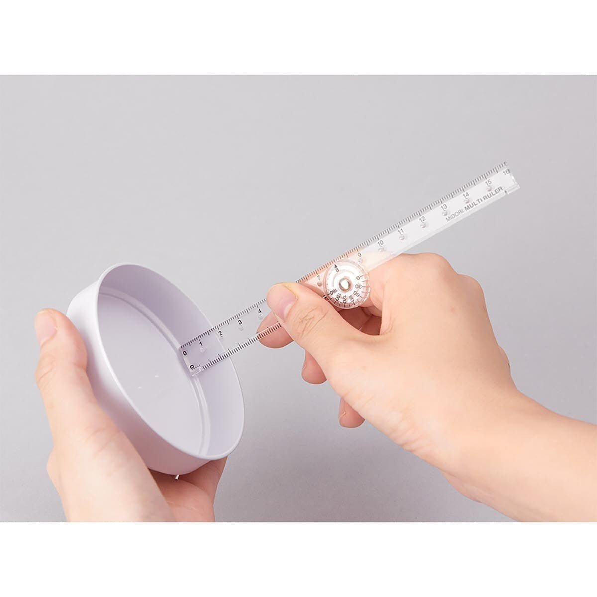 Multi Ruler 30 cm Linjal - 5 - Midori - Tidformera