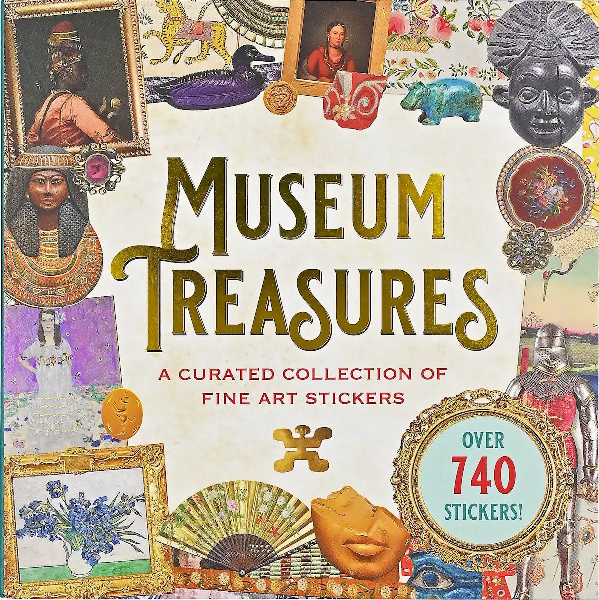 Museum Treasures Sticker book - 1 - Peter Pauper Press - Tidformera