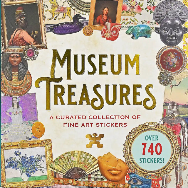 Museum Treasures Sticker book - 1 - Peter Pauper Press - Tidformera