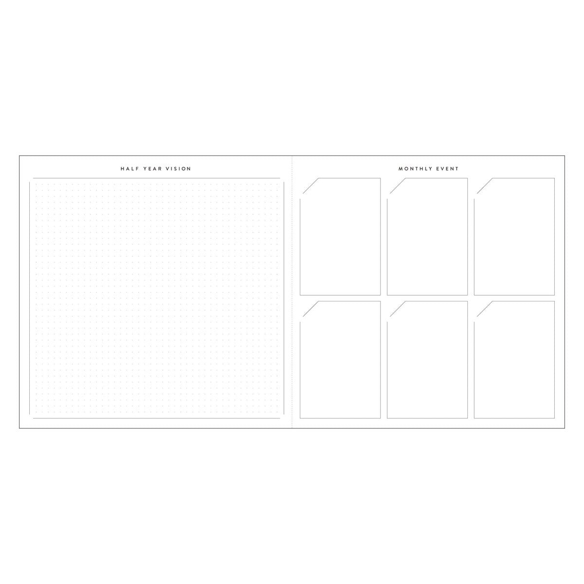 Neo agenda - Daily - Kvadratisk - Gray - 3 - Mark's Inc - Tidformera