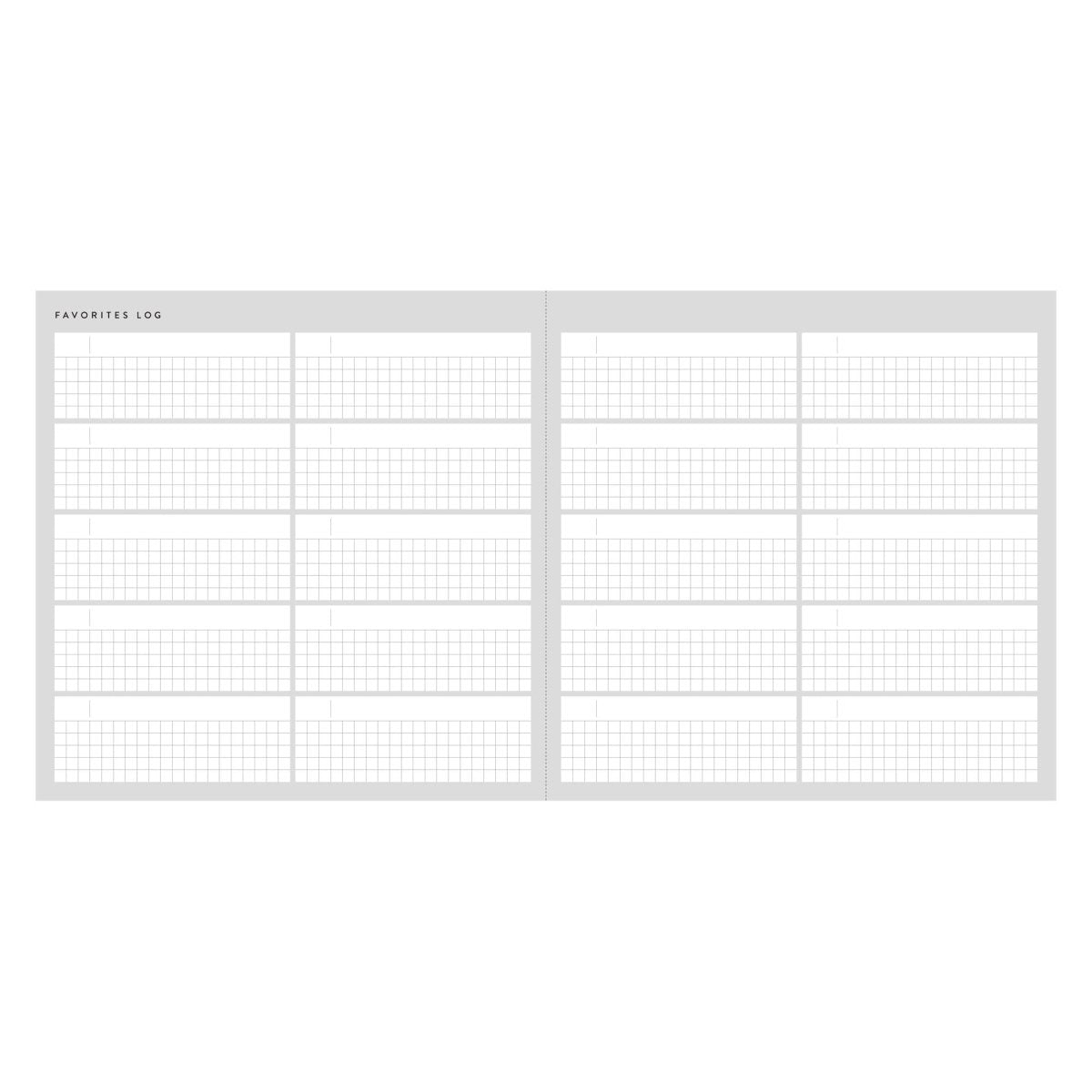 Neo agenda - Daily - Kvadratisk - Gray - 6 - Mark's Inc - Tidformera