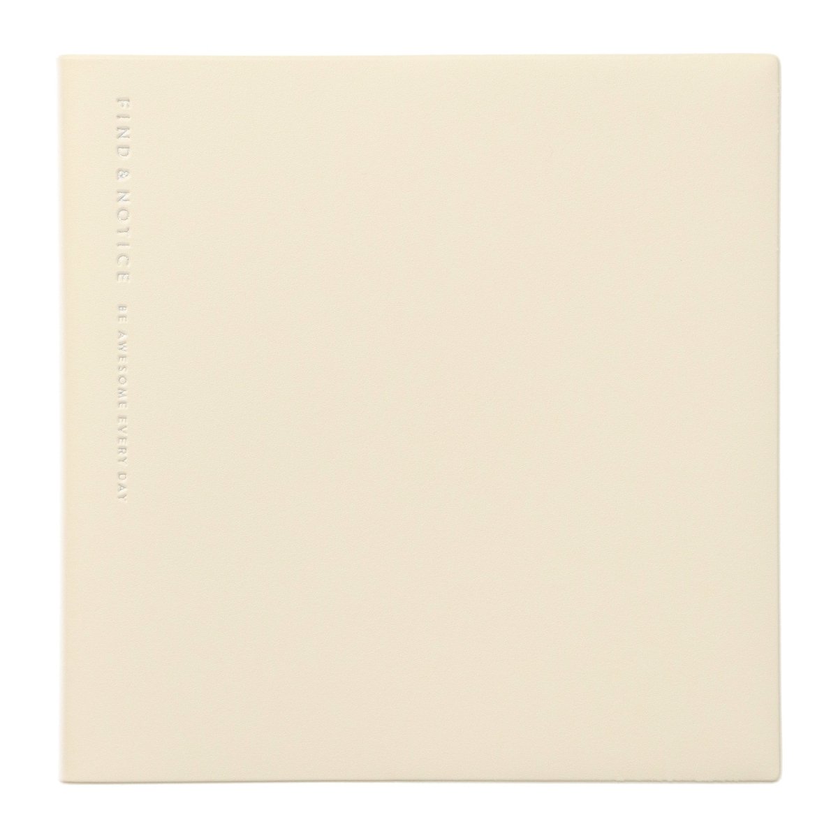 Benvit Neo agenda - Daily - Kvadratisk - Ivory från Mark's Inc - Tidformera