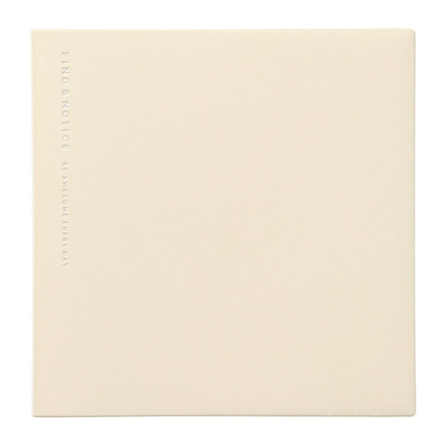 Benvit Neo agenda - Daily - Kvadratisk - Ivory från Mark's Inc - Tidformera