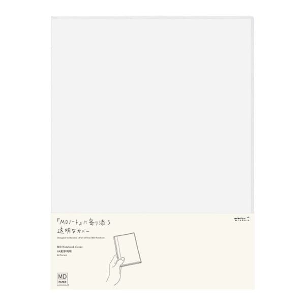 Notebook Cover A4 - Clear - 1 - Midori - Tidformera