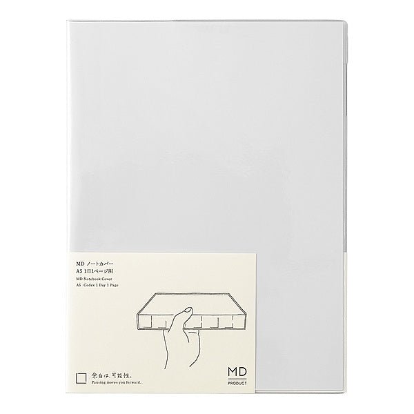 Notebook Cover A5 Codex - Clear - 1 - Midori - Tidformera