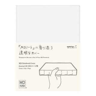Notebook Cover A5 Codex - Clear - 1 - Midori - Tidformera