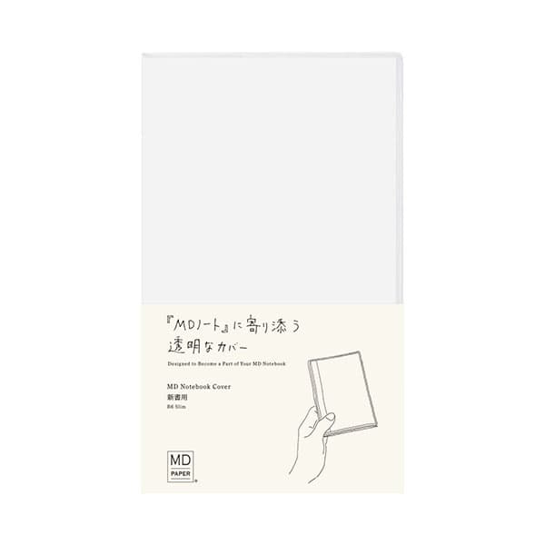 Notebook Cover B6 Slim - Clear - 1 - Midori - Tidformera