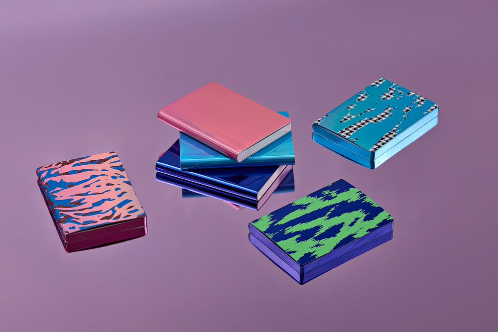 Anteckningsbok Metallic Muse - S - Zigzag