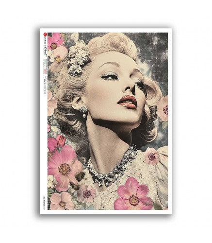 Rice Paper Decoupage - A5 - Old photos 0127