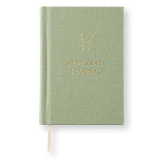 One Year Journal - Green Lavender - 1 - Tommy & Annika - Tidformera