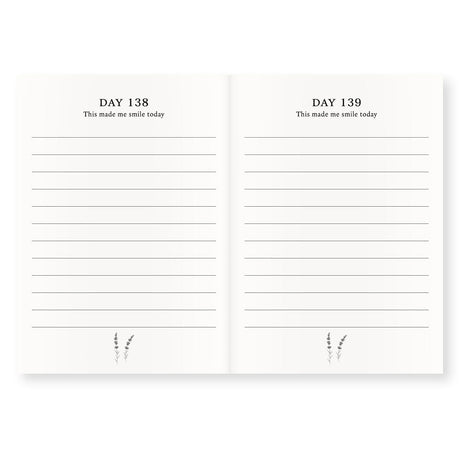 One Year Journal - Green Lavender - 2 - Tommy & Annika - Tidformera