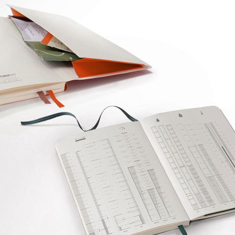 Outlines Dotted B6 - Signal orange - 2 - Leuchtturm1917 - Tidformera