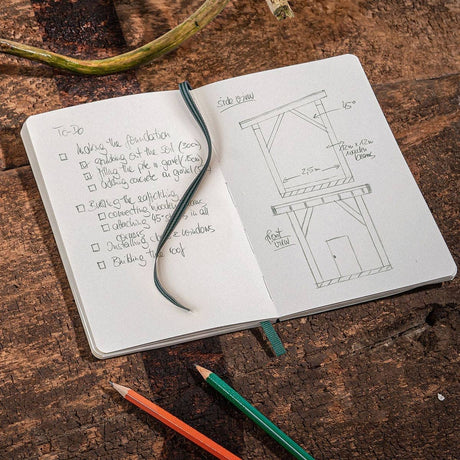 Outlines Dotted B6 - Walden green - 2 - Leuchtturm1917 - Tidformera
