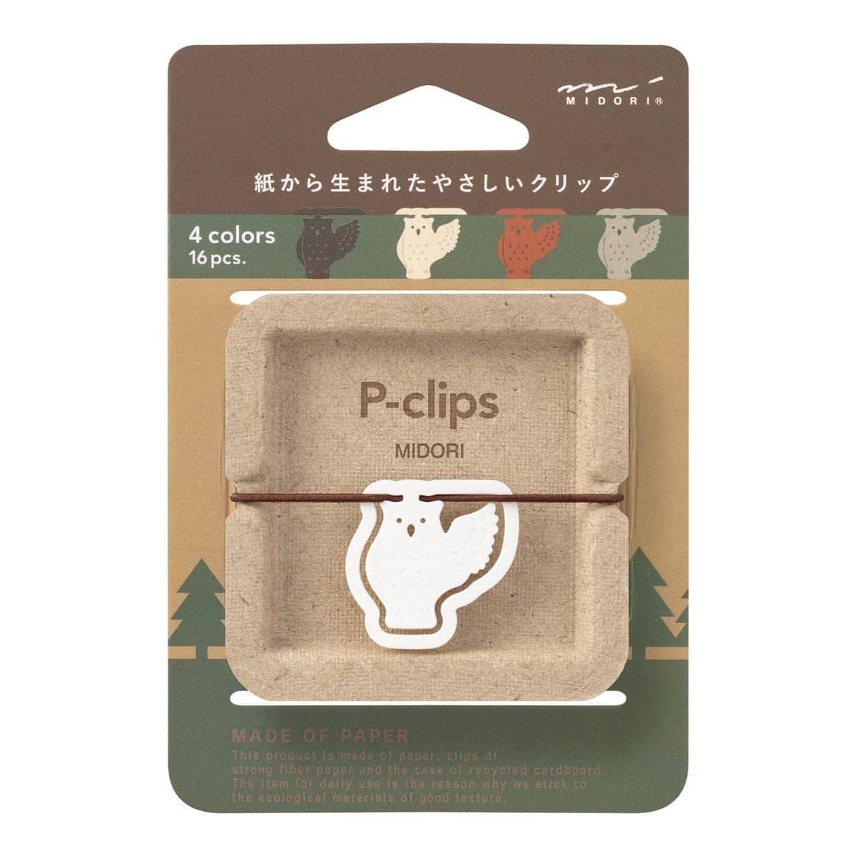 P - clips Gem i papp - Owl - 5 - Midori - Tidformera