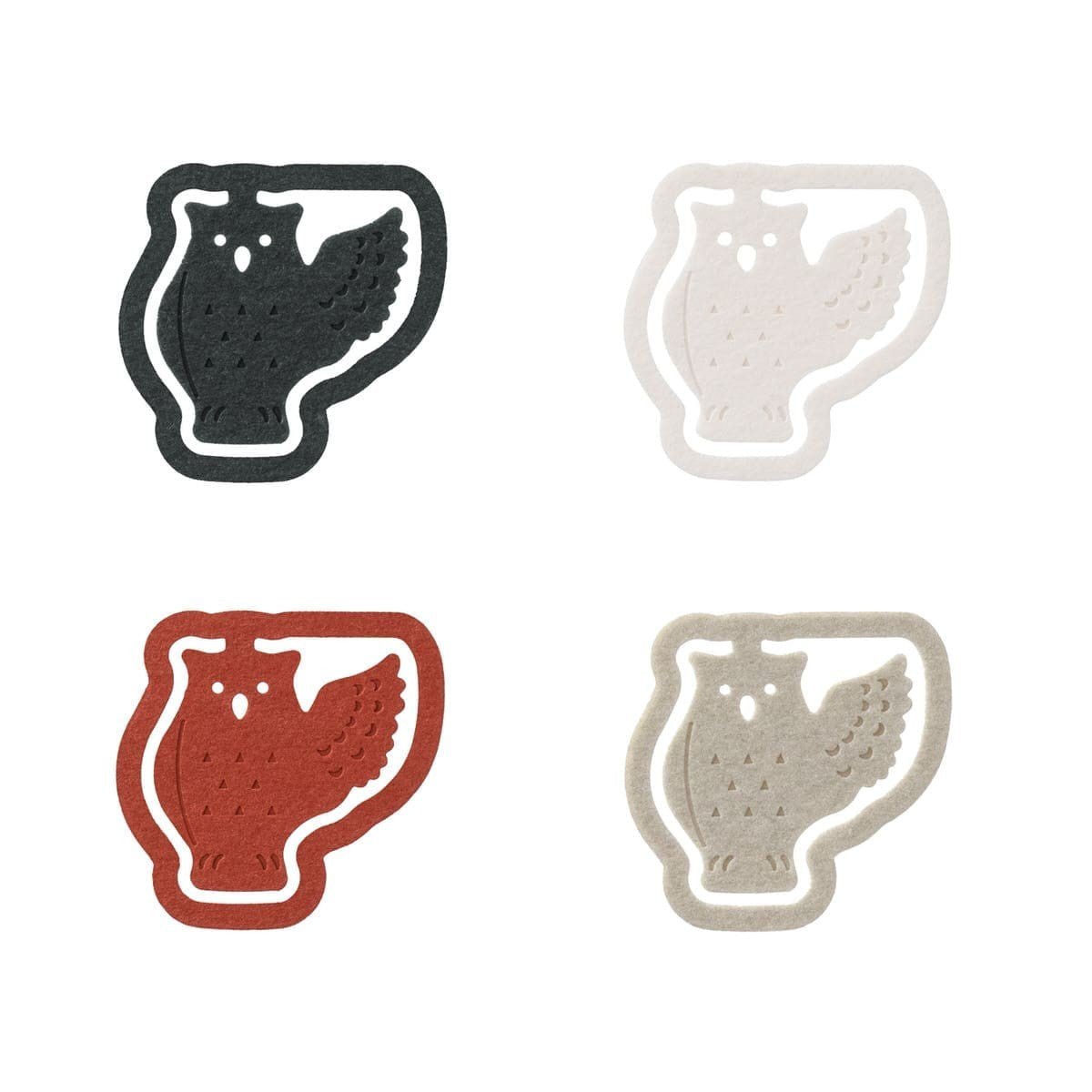 P - clips Gem i papp - Owl - 1 - Midori - Tidformera