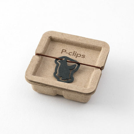 P - clips Gem i papp - Penguin - 2 - Midori - Tidformera