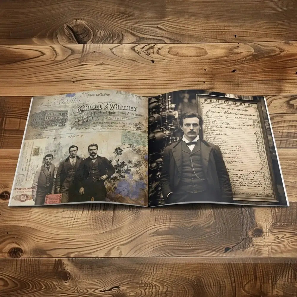 Paper Book - Gentlemen of Science - 4 - IndigoBlu - Tidformera