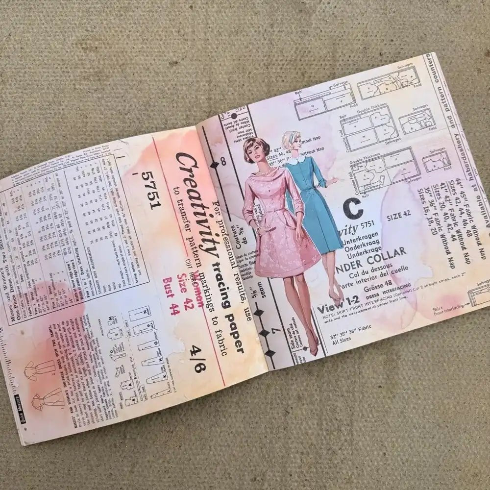 Paper Book - Sew Lovely - 5 - IndigoBlu - Tidformera