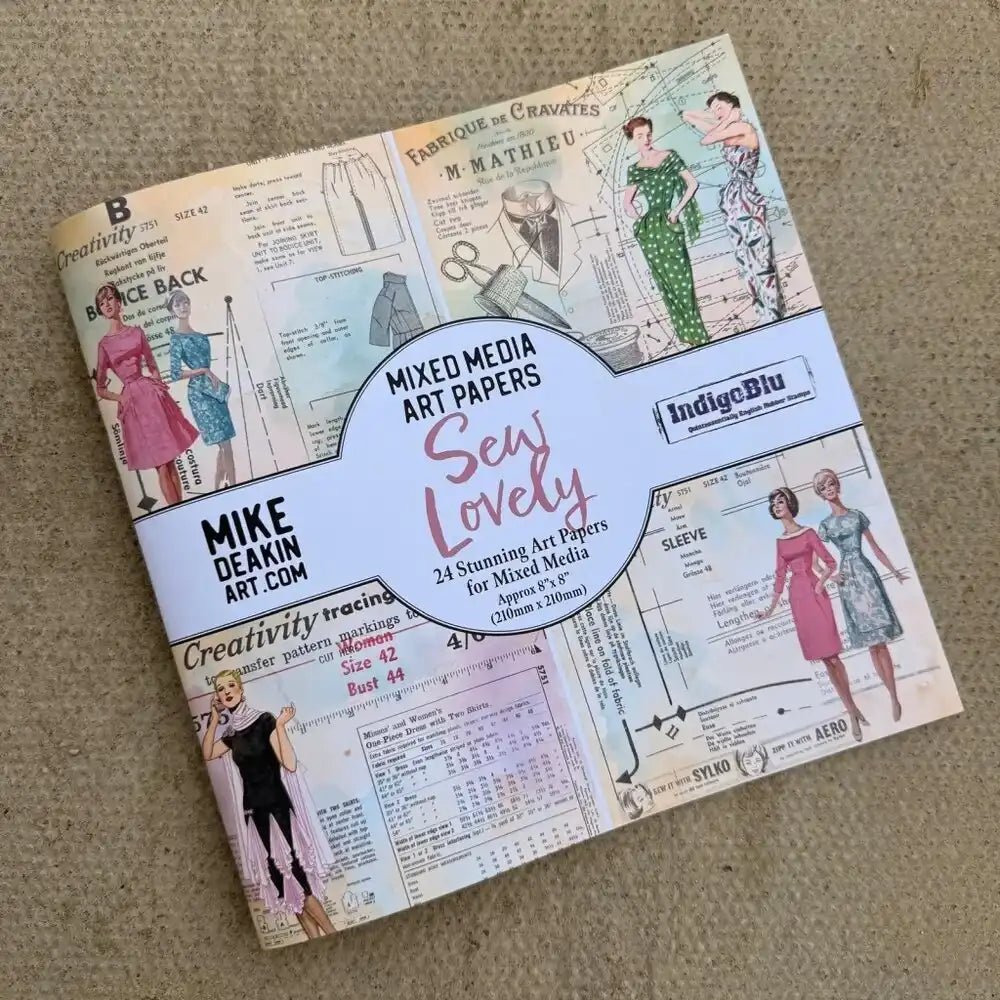 Paper Book - Sew Lovely - 1 - IndigoBlu - Tidformera