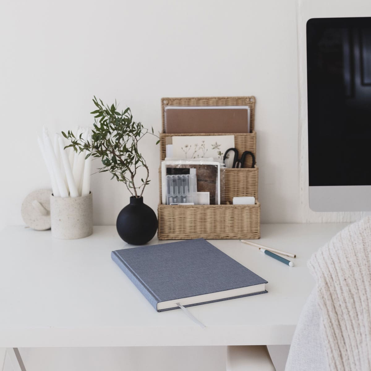 Paperstyle anteckningsböcker A4 Olinjerad Dark Denim 192 s - 3 - Paperstyle - Tidformera