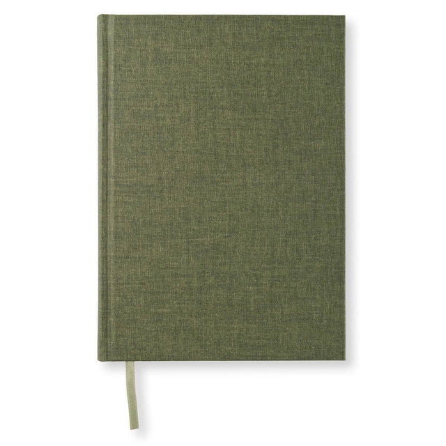 Paperstyle anteckningsböcker A5 Olinjerad Khaki Green 128 s från Paperstyle - Grön anteckningsbok - Tidformera