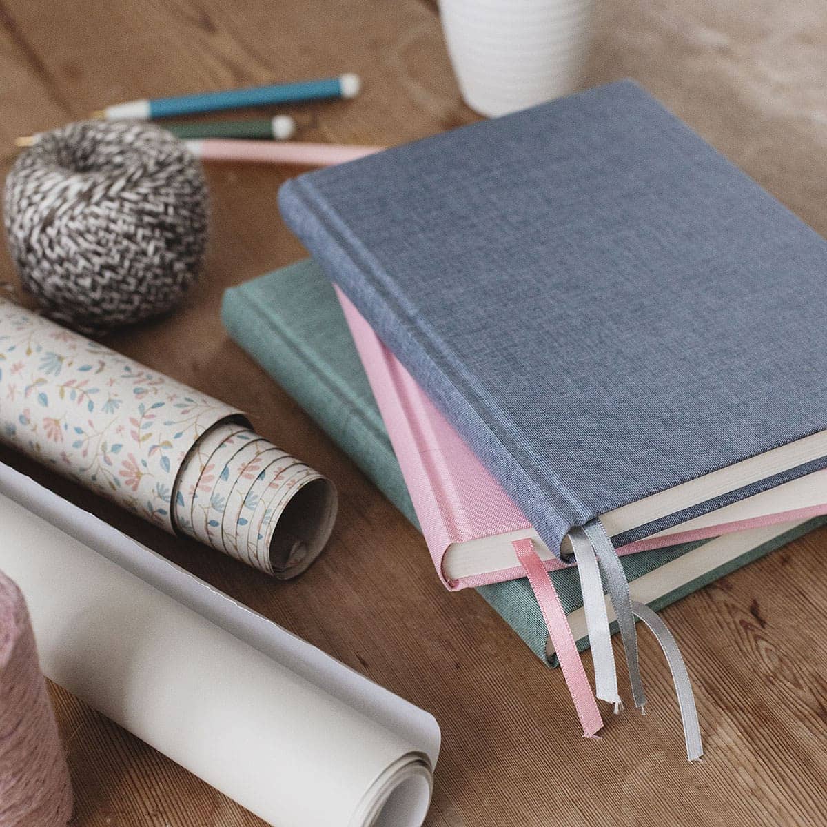 Paperstyle anteckningsböcker Dotted - Denim - 6 - Paperstyle - Tidformera