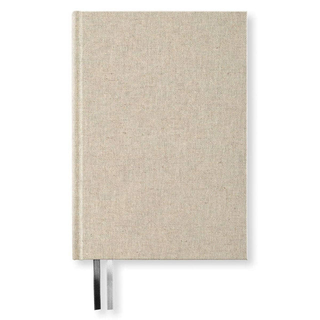 Paperstyle anteckningsböcker Dotted - Rough Linen från Paperstyle - Beige anteckningsbok - Tidformera