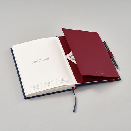 Patch Pocket - Burgundy - 2 - Semikolon - Tidformera