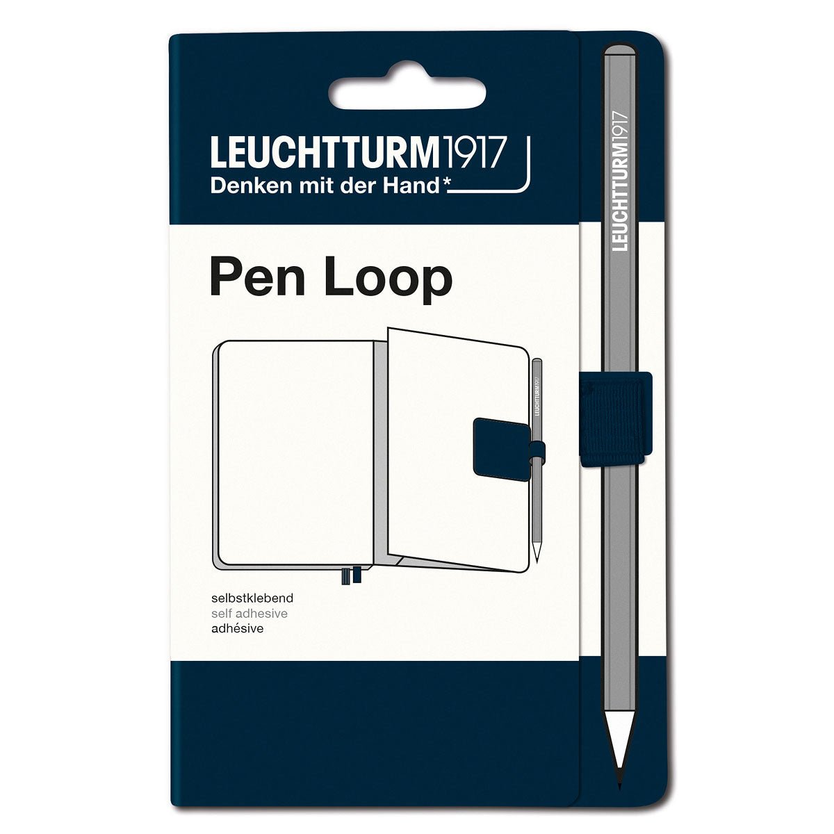 Pen Loop Deep Sea från Leuchtturm1917 - Blå pennhållare - Tidformera