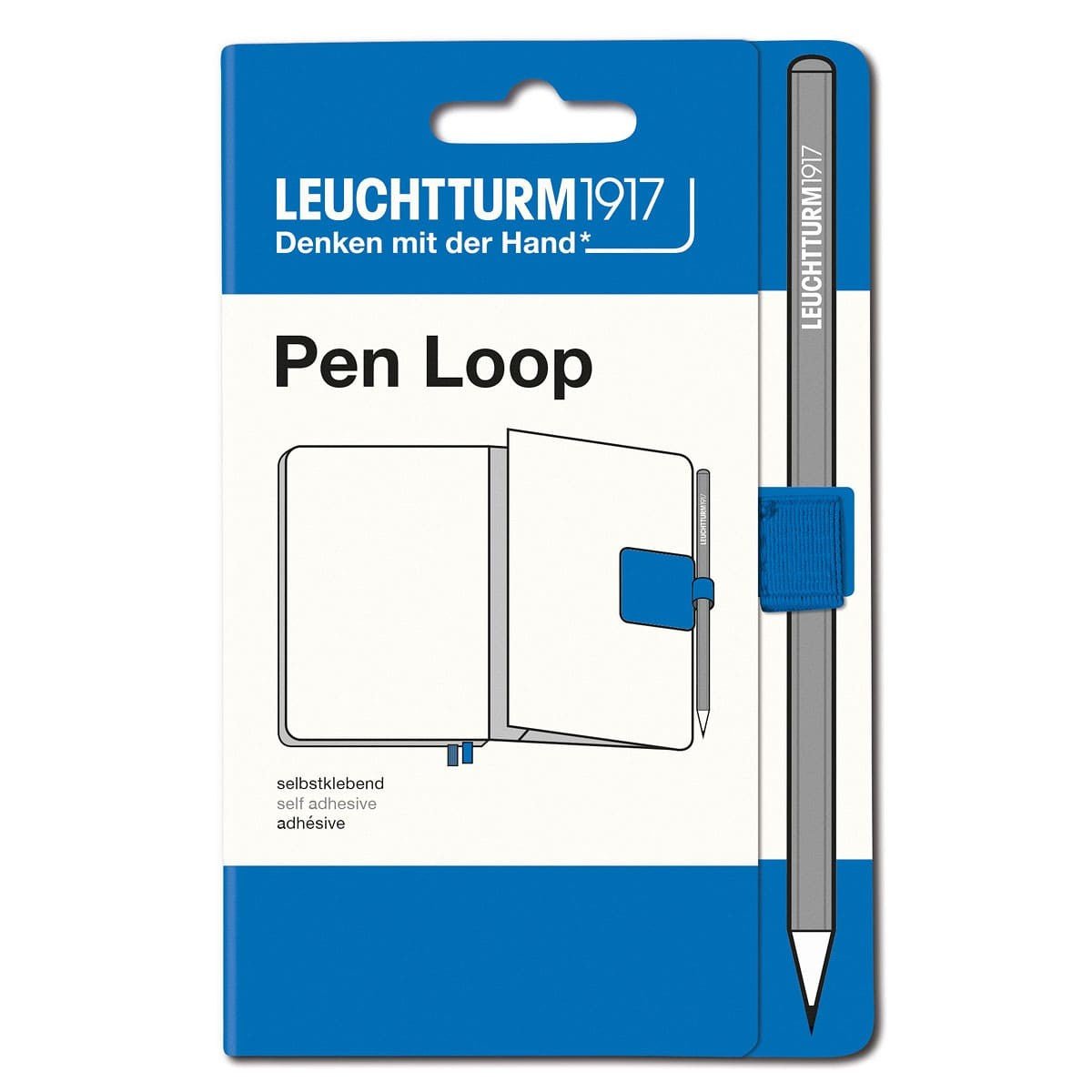 Pen Loop Sky från Leuchtturm1917 - Blå pennhållare - Tidformera