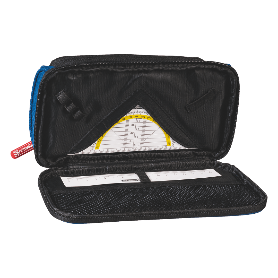 Pennfodral Duo - Blå - 2 - Brunnen - Tidformera