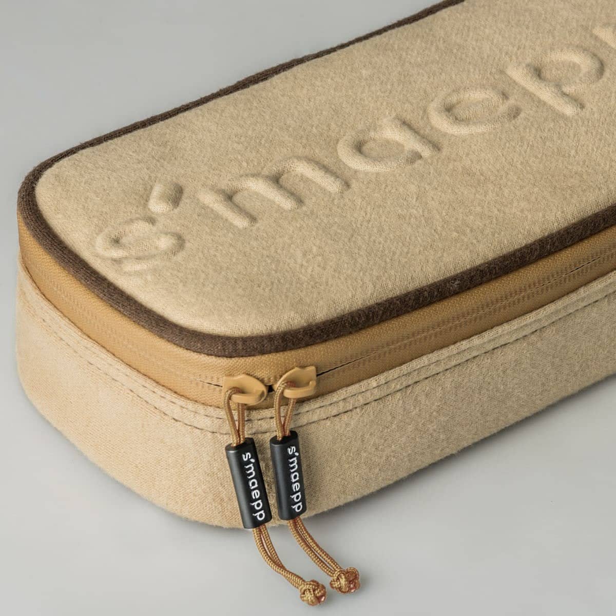 Pennfodral S`maepp Utvikbar flik - Brun - 3 - Brunnen - Tidformera