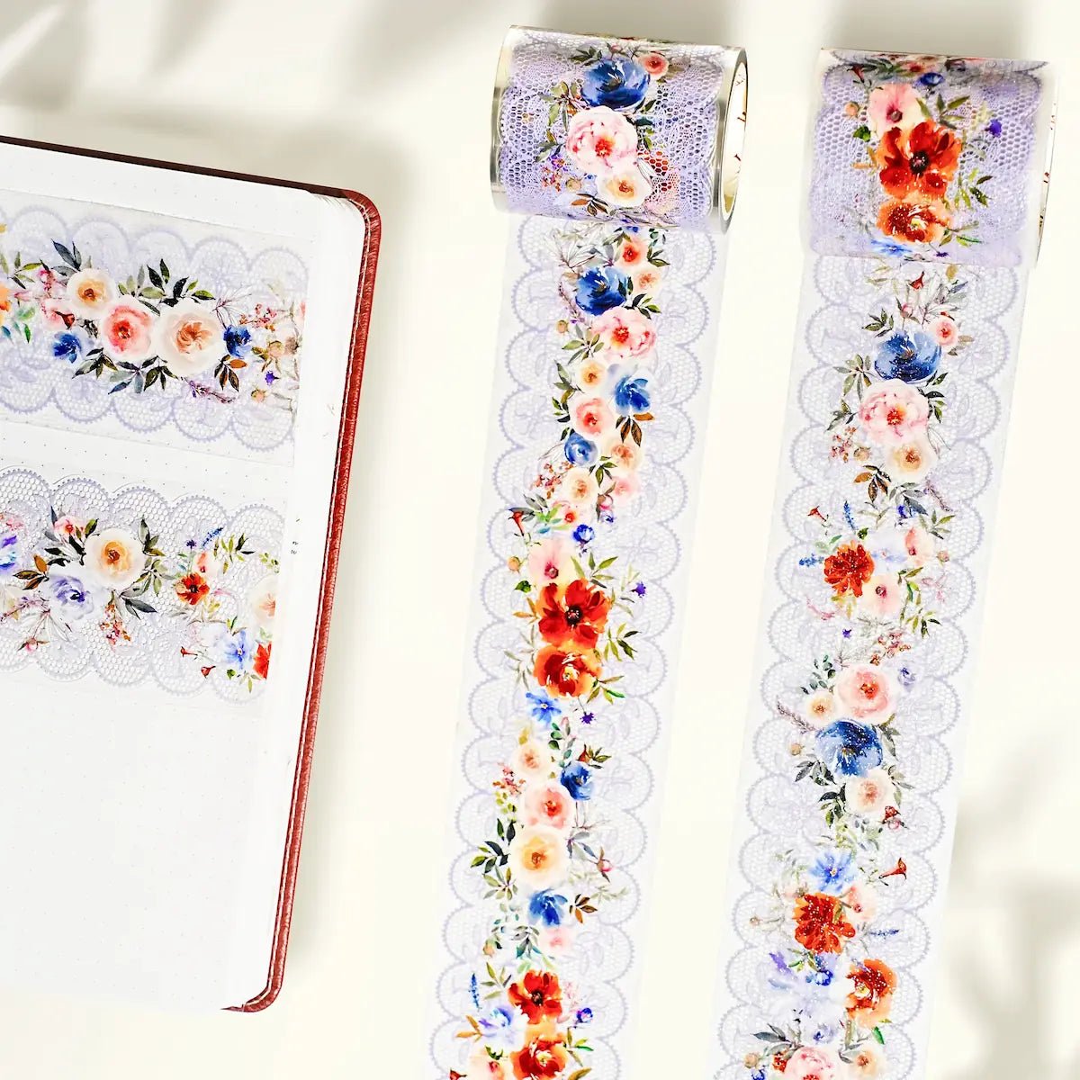 PET Tape Fleur de Lune - 55 mm - 5 - Washi Tape Shop - Tidformera