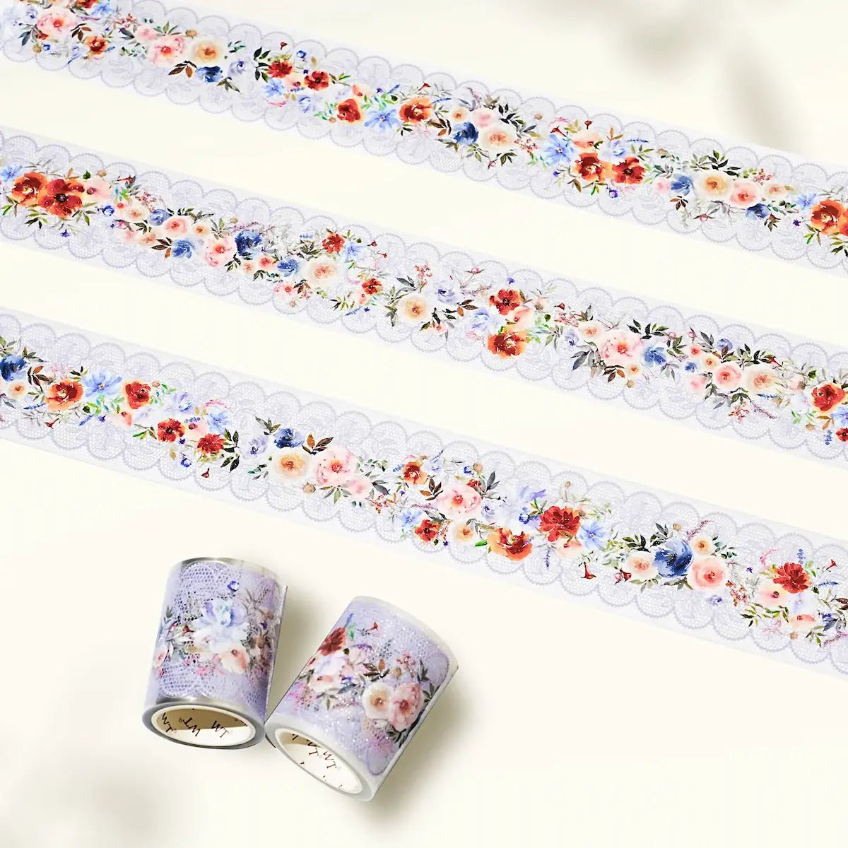 PET Tape Fleur de Lune - 55 mm - 1 - Washi Tape Shop - Tidformera