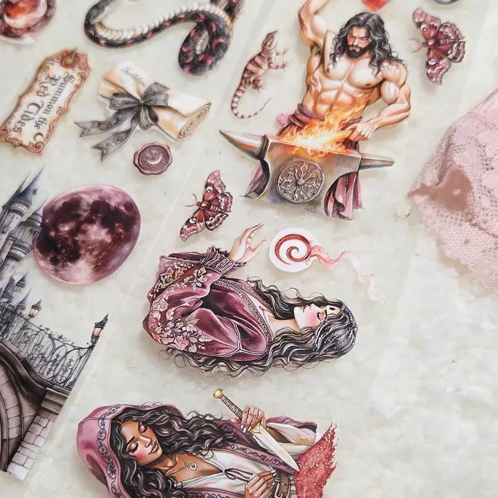 Pet Tape - Lana - 70 mm - Blood Moon's Coven - 3 - Lana's Scrap Shop - Tidformera