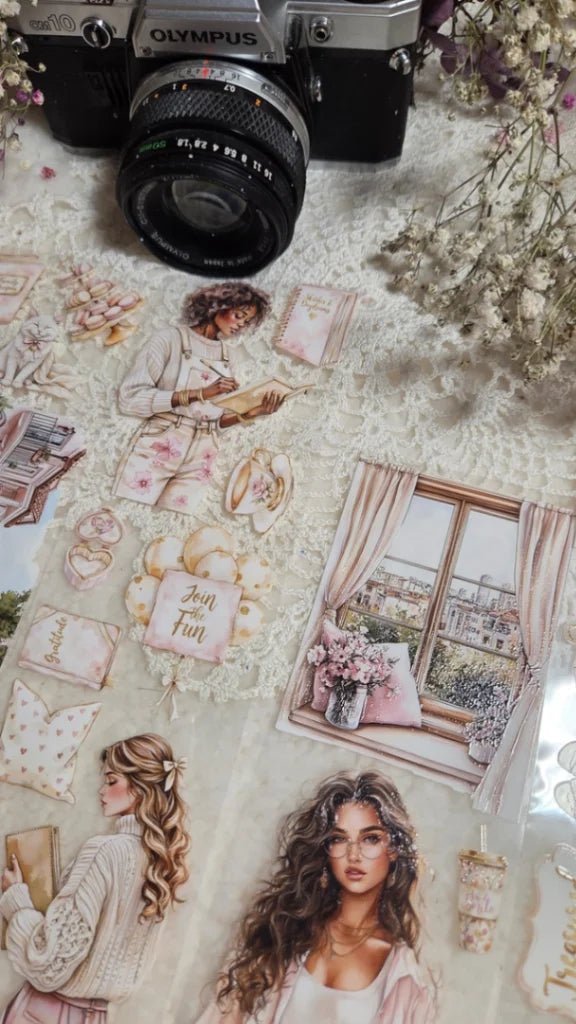 Pet Tape - Lana - 70 mm - Charming Plans - 6 - Lana's Scrap Shop - Tidformera