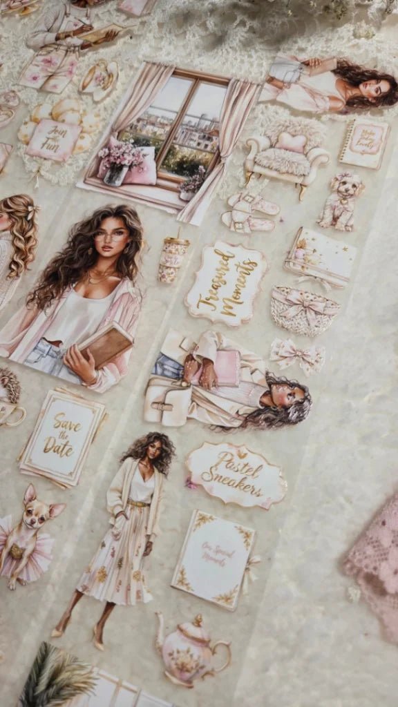 Pet Tape - Lana - 70 mm - Charming Plans - 5 - Lana's Scrap Shop - Tidformera