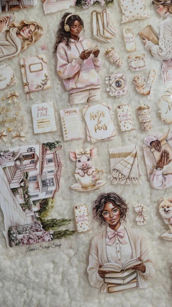 Pet Tape - Lana - 70 mm - Charming Plans - 1 - Lana's Scrap Shop - Tidformera